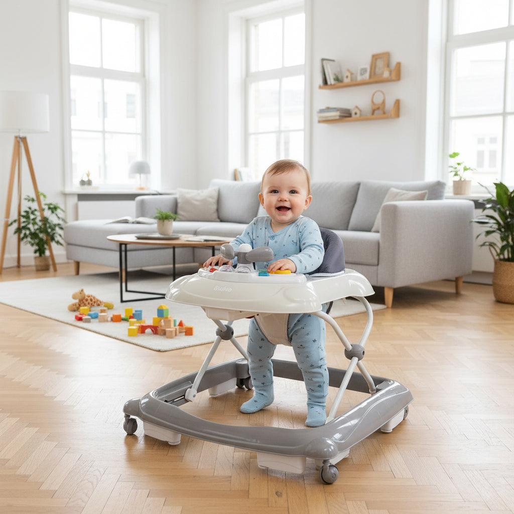 Andador Jurassic Kids Cinzento