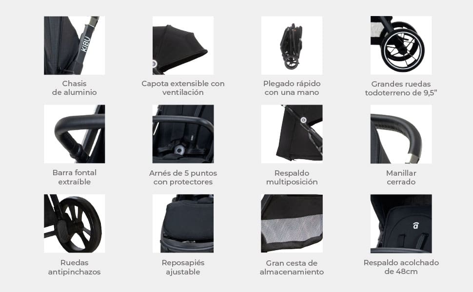 Banner 3 de Travel System Kibu black