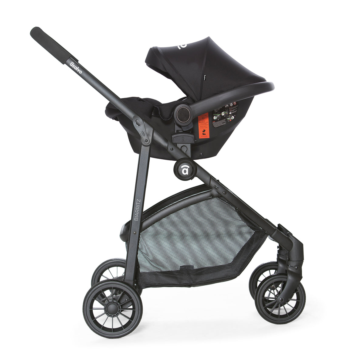 Trio Conversível Biarritz Preto