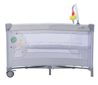 Cuna de viaje Complet Dúo Erizo Gris