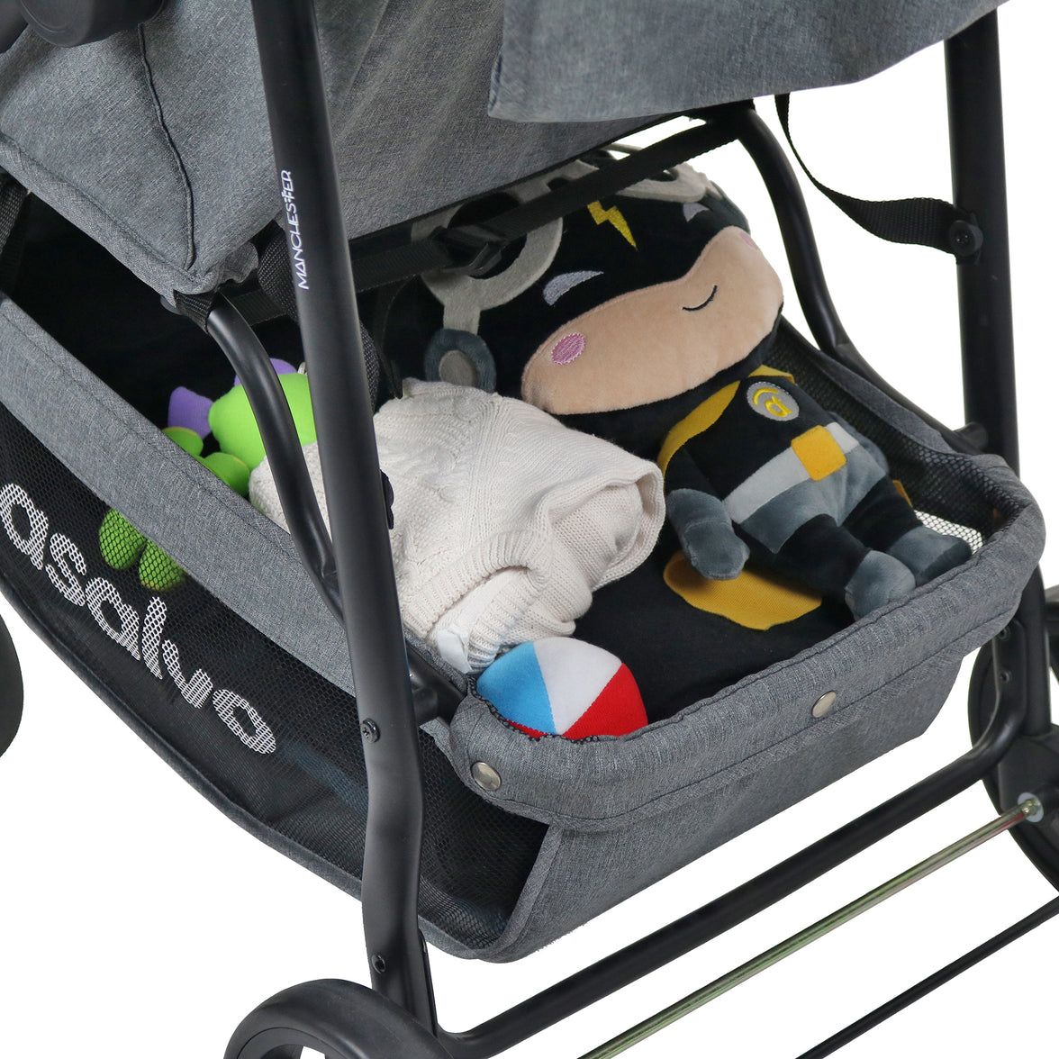 Manchester gray stroller