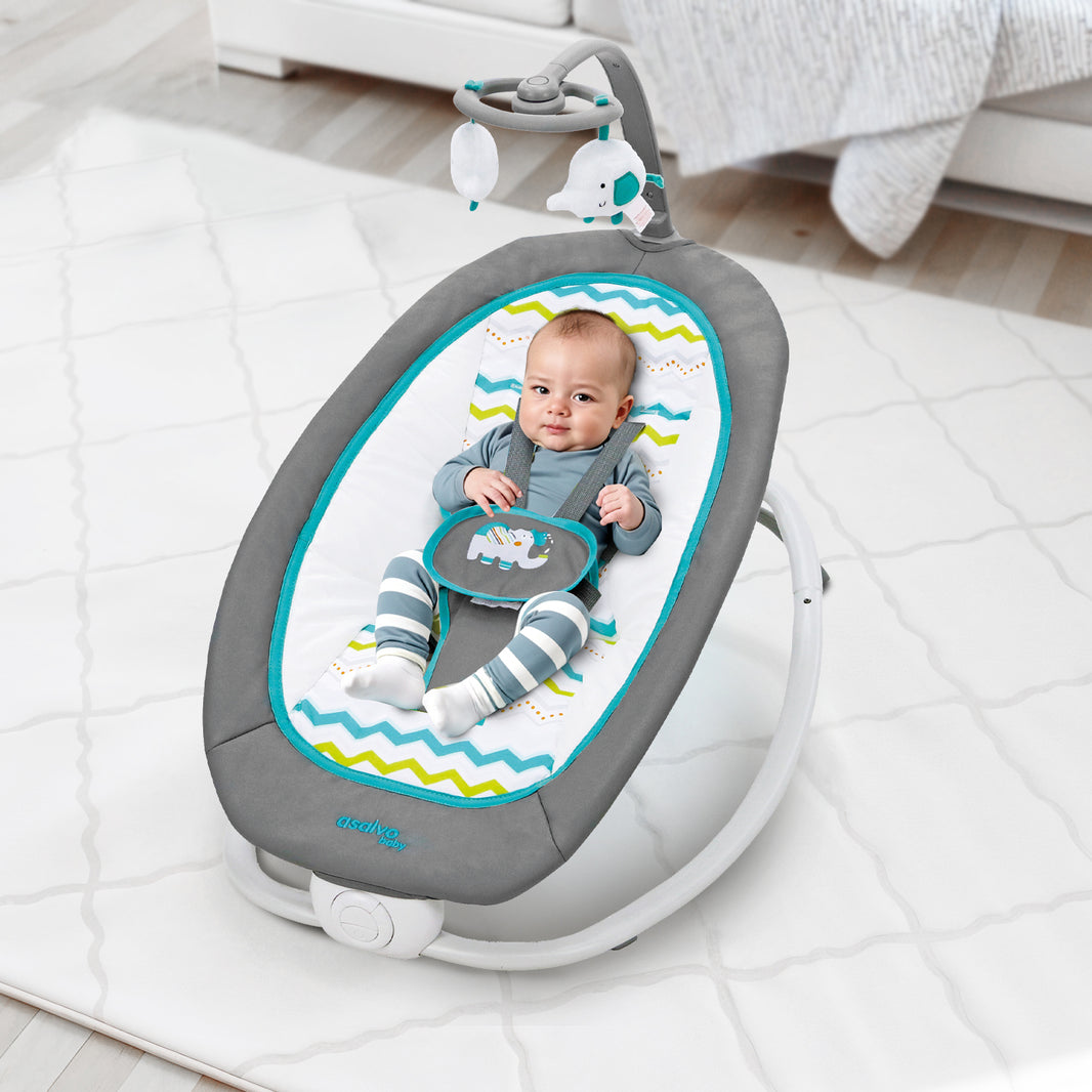 Hammock Fold Elephant Aqua