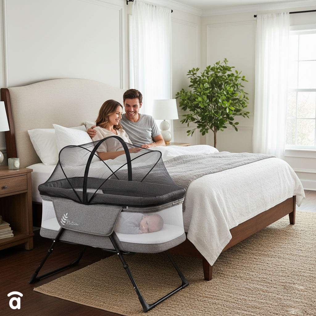 Trip Natura folding mini crib