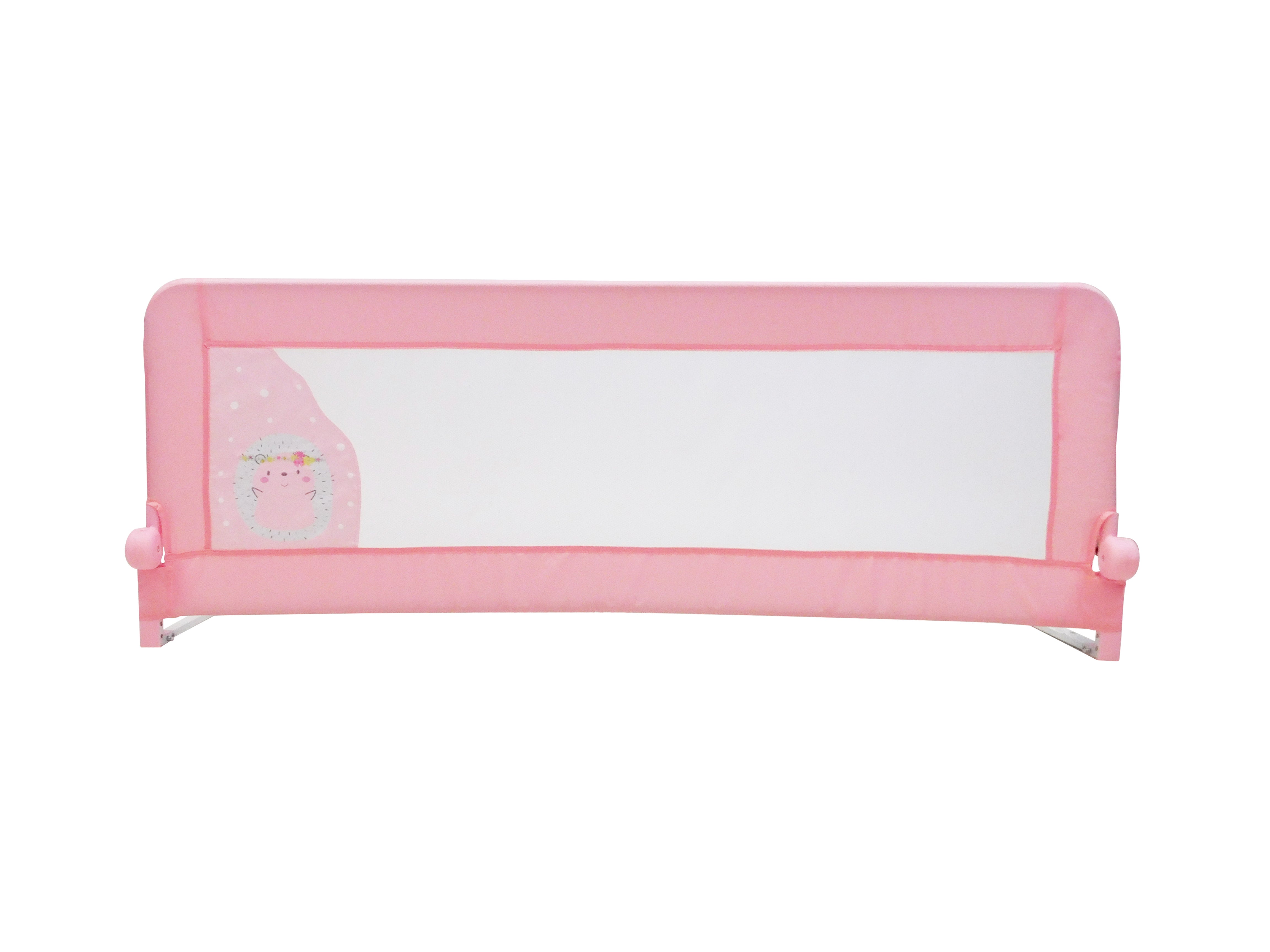 Barrera de cama 2-1  de 150cm para cama Nido o Standard Erizo Rosa