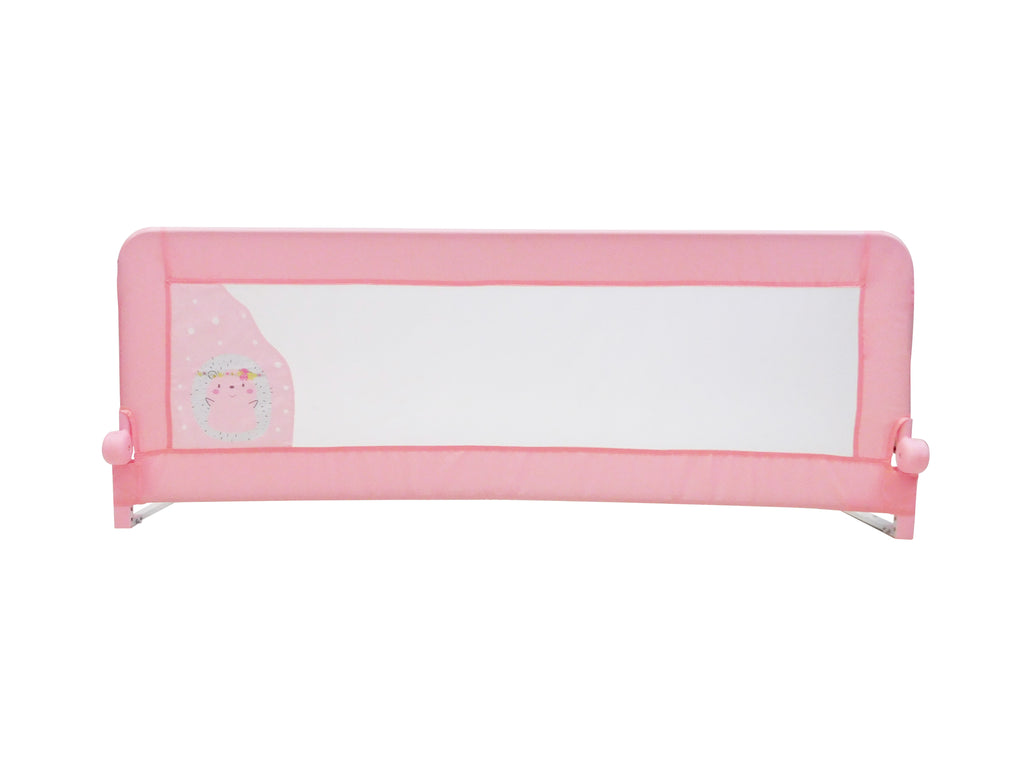 Barrera de cama 2-1  de 150cm para cama Nido o Standard Erizo Rosa
