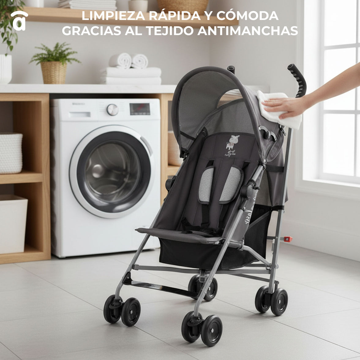 Yolo Raccoon Pink Stroller