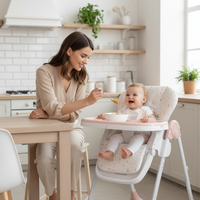 Chef Forest Pink High Chair
