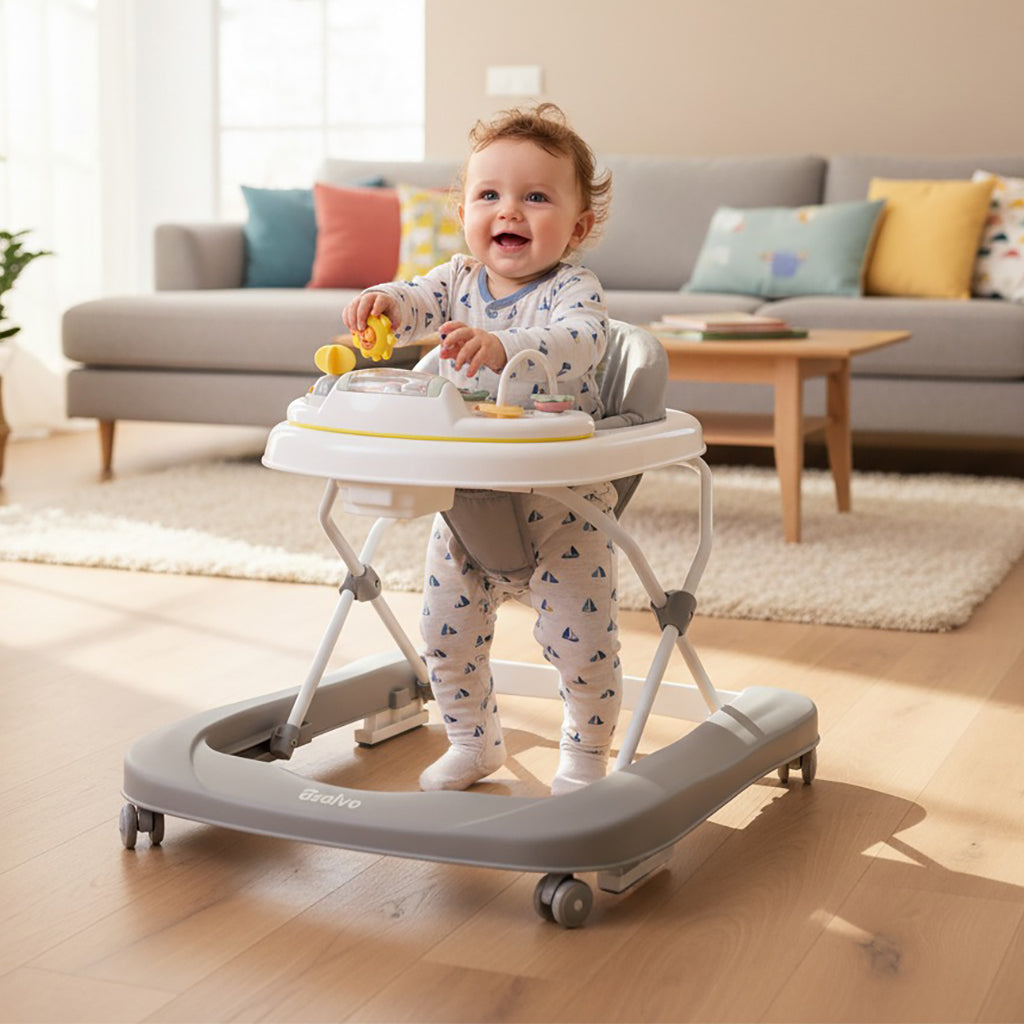 Walker - Pinchi gray ride-on