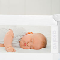 Barrera de Cama de 150cm para cama Standard Blanca