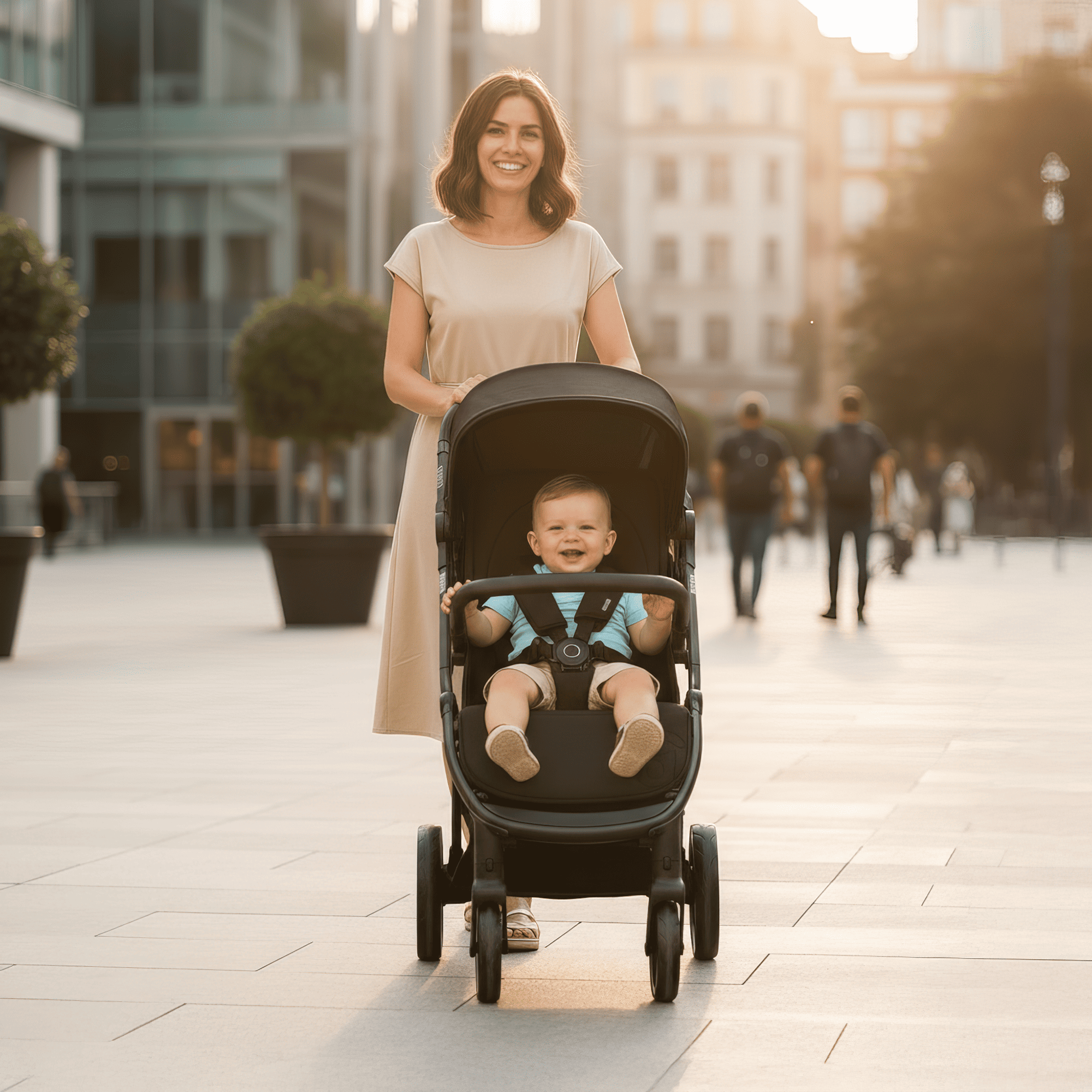 Poussette Kibu noire