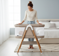 Nidus Beige Mini Crib