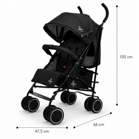 Tokyo Black Stroller
