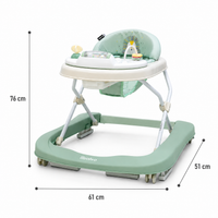 Walker - green Pinchi ride-on