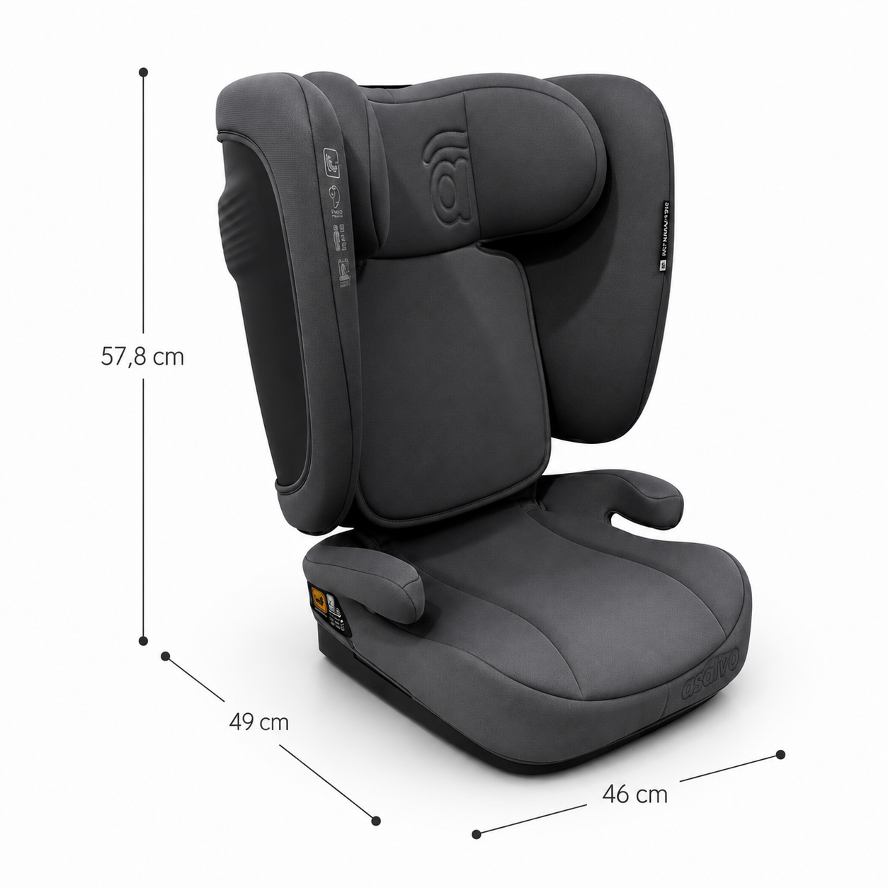 Omniguard Gray Car Seat