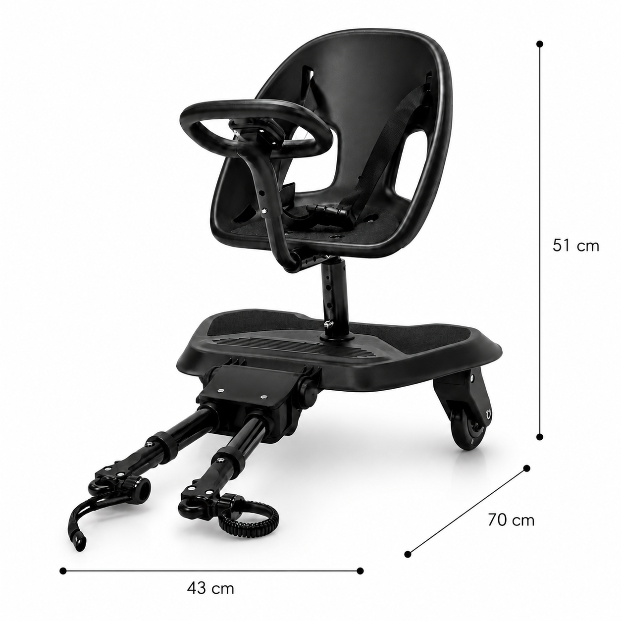 Trottinette 2 en 1 pour poussette Go Seat