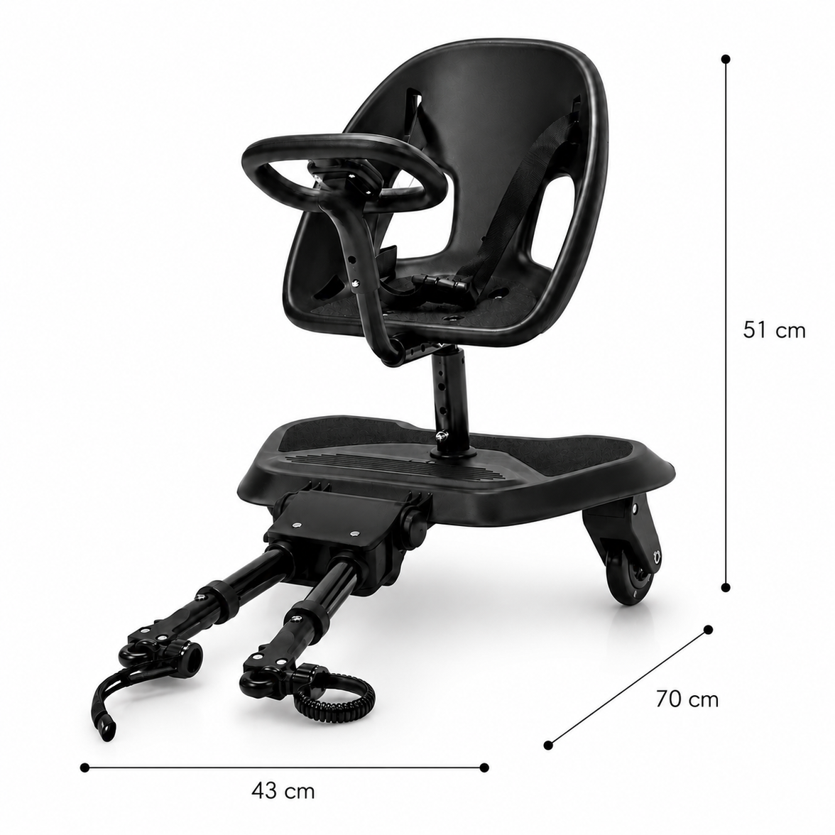 Trottinette 2 en 1 pour poussette Go Seat