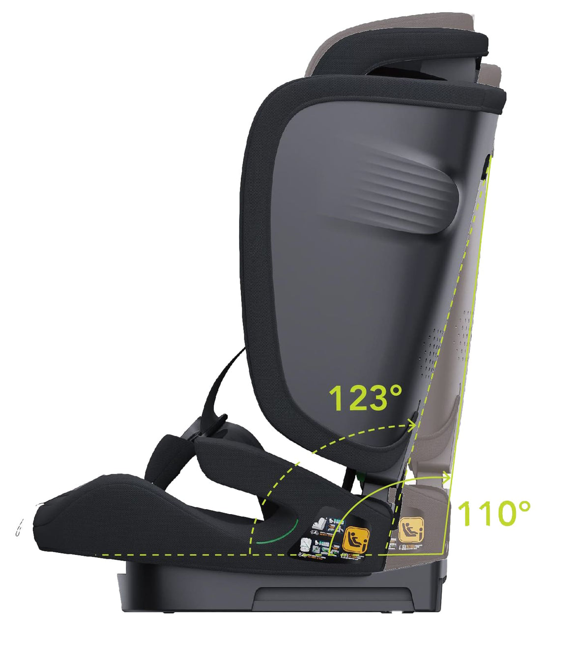 Neocare Gray Car Seat