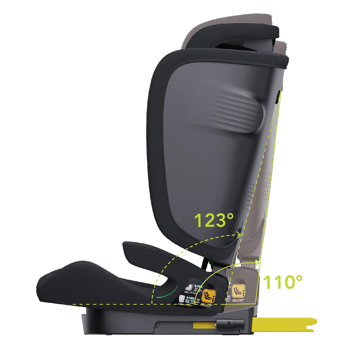 Omniguard Black Car Seat