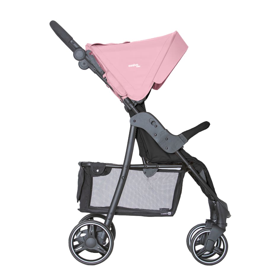 America 3 pink stroller