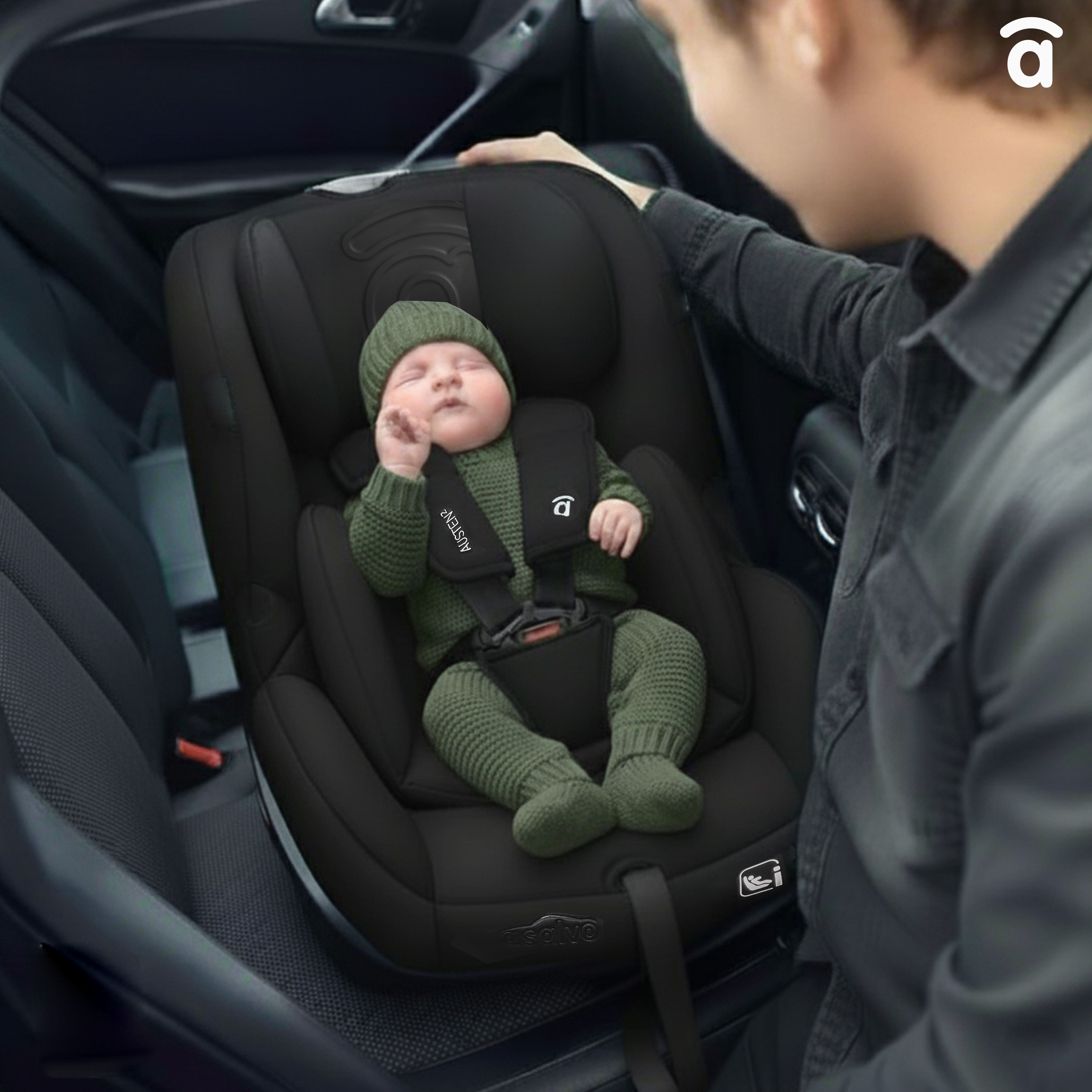I-Size Austen 2 Black Car Seat
