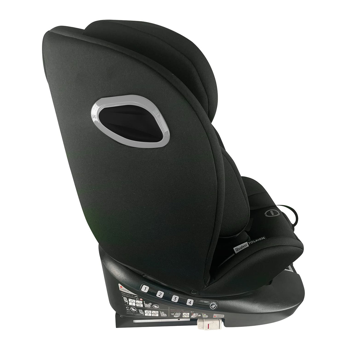 Silla de auto Tolkien negro