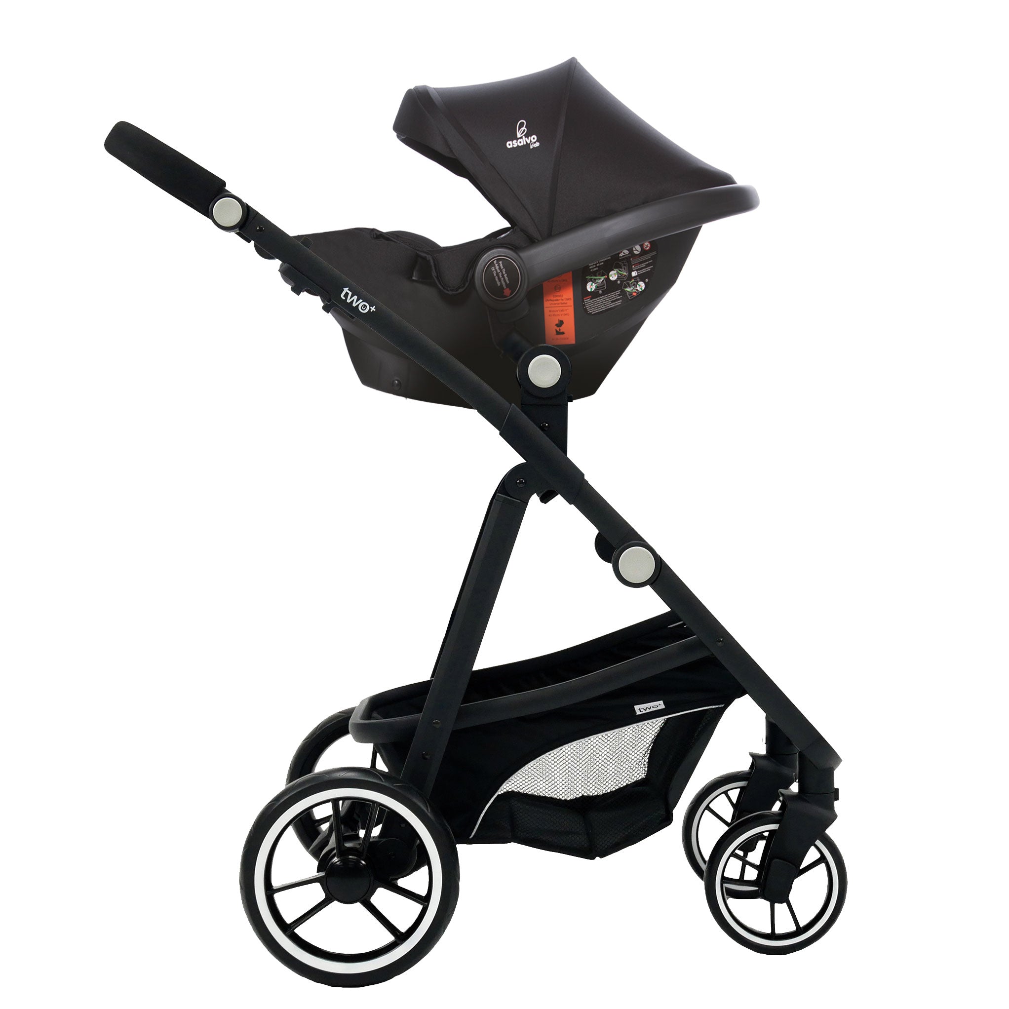 Convertible Trio Two+ 2 Black