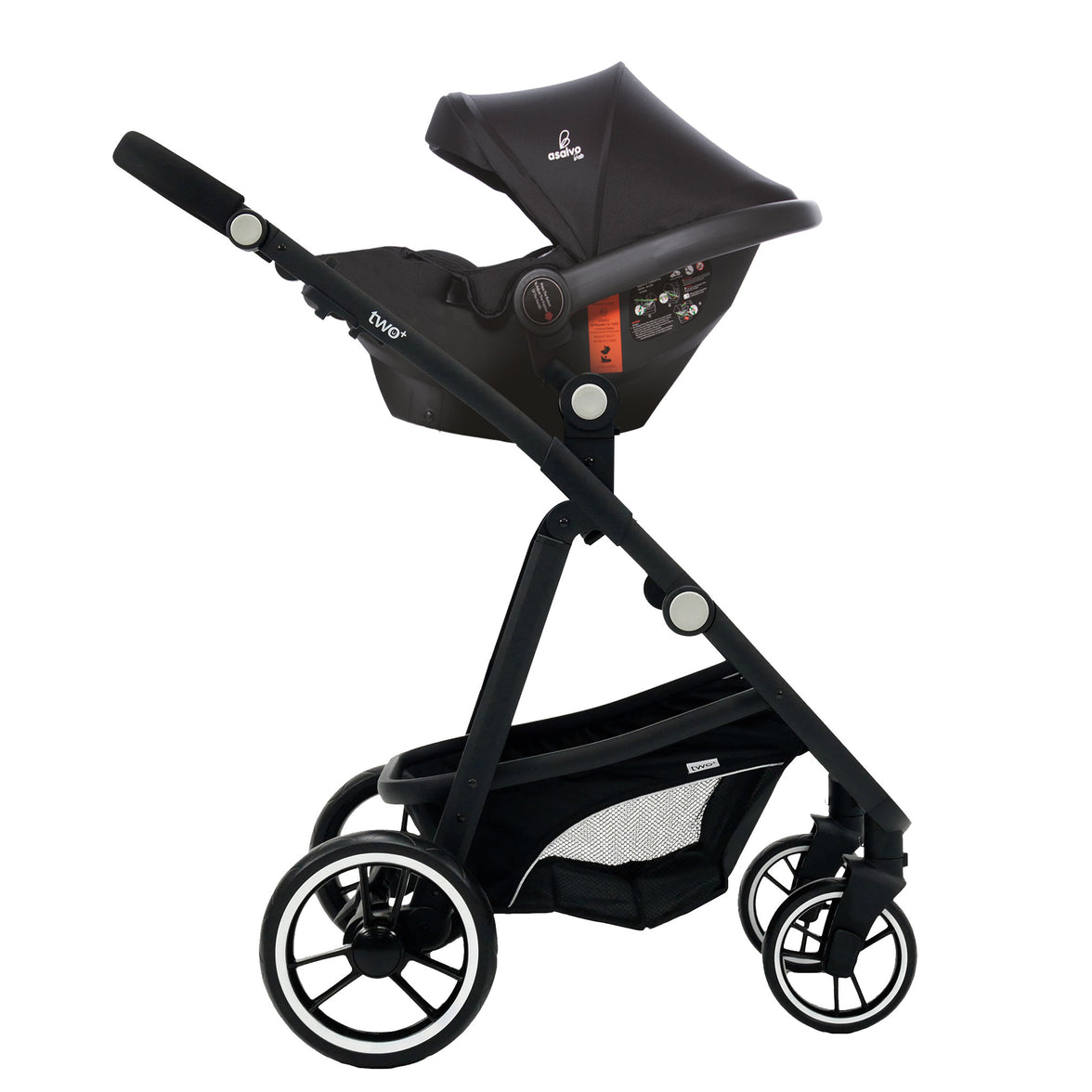 Convertible Trio Two+ 2 Black