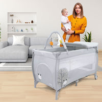 Berço de viagem nórdico completo 18