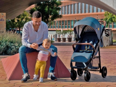 Silla de paseo Ness: con respaldo XL para disfrutar con tu bebé de días XL