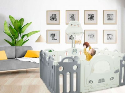El corralito-parque Montessori: el mejor espacio de juegos para tu bebé